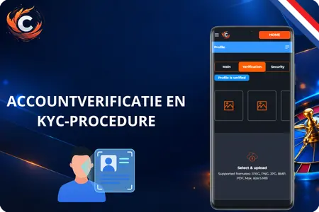 Voltooi de verificatie bij Cusco Casino.